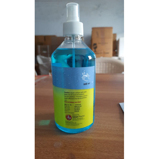 Hand Sanitizer 500ML Mint Spray