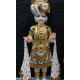 Bhagwan Swami Narayan Marble Murti  - Handmade Swami Narayan Statue in Marble