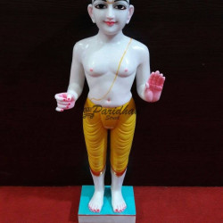 Swami Marble Statue & Handmade Marble God Idol Murti - Beautiful Sant Swami Marble Statue | Jai Swaminarayan | Shree Swaminarayan Ji