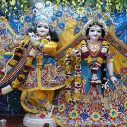 Marble ISKCON Deities of Radha and Krishna Statue | Exquisite Marble Pair Of Radha Krishna Murti For Home Mandir & Office Marble ISKCON Deities of Radha and Krishna Statue | Exquisite Marble Pair Of Radha Krishna Murti For Home Mandir & Office