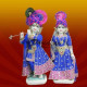 Marble ISKCON Deities of Radha and Krishna Statue  | Exquisite Marble Pair Of Radha Krishna Murti For Home Mandir & Office