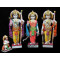 Marble Ram Darbar Statue - Ram Parivar Statue-Ram Darbar Idol-Ram Parivar Murti-Ram privar Marble Moorti-Ram Darbar Murti for home temple