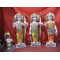 White Marble Ram Darbar moorti - Ram Parivar marble Statue idol -Ram Marble Moorti-Ram Darbar Murti-Ram Parivar Idols-Ram Parivar Murti
