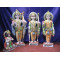 Marble Ram Parivar Murti - Ram Durbar Idol-Ram Durbar Marble Moorti-Ram Parivar Statue-Ram Durbar Murti-Ram Parivar Idols- for office - home