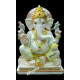 Marble Ganesh Statue For Home Mandir/Temple/Office-ganesh idols For Home-Vinayagar Statue-Ganpati Murti Sculptures-Lord ganesha Statue