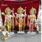 Marble Ram Darbar Statue white makrana - Ram Parivar Statue-with hanuman-Ram Marble Moorti-Ram Darbar Murti-Ram Parivar-Ram Parivar Murti