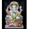 Marble Ganesh Statue For Home Mandir/Temple/Office-ganesh idols For Home-Vinayagar Statue-White Marble Ganesha -Lord ganesha Statue