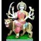 Durga Ma Idol For Home-White Painted Marble Bengali Durga-Marble Durga Maa Murti-Durga Ma Idol-Ambe Maa Statue-Durga Sculpture-Shakti Statue Durga Ma Idol For Home-White Painted Marble Bengali Durga-Marble Durga Maa Murti-Durga Ma Idol-Ambe Maa Statue-Durga Sculpture-Shakti Statue