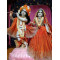 Marble Pair Of Radha Krishna Murti-ISKCON Marble Deities of Radha Krishna Statue-Krishna Idol For Home Mandir/Office-Radha Krishna in Marble