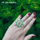 Green Kundan Ring | Handmade Kundan Ring | Women Kundan Ring | Party wear Kundan traditional Ring | Emerald Ring | Wedding Engagement Ring Green Kundan Ring | Handmade Kundan Ring | Women Kundan Ring | Party wear Kundan traditional Ring | Emerald Ring | Wedding Engagement Ring